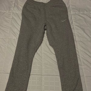 Grey Nike sweatpants